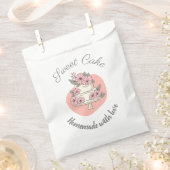 Sweet Cake Bakery Logo Paper Bags Geschenktütchen (Ausgeschnitten)