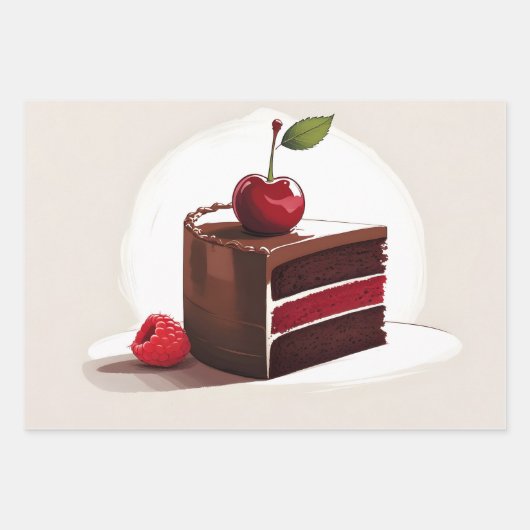 Sweet Cake Geschenkpapier Set (Vorderseite 3)