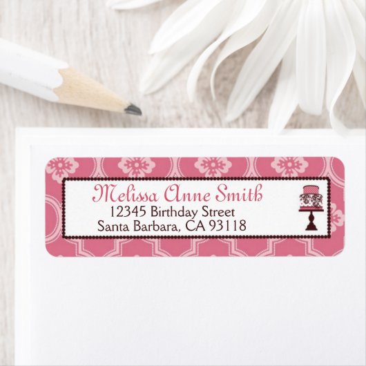 Sweet Cake Return Label (Insitu)