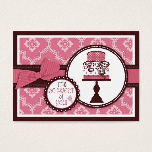 Sweet Cake TY Gift Tag (Vorderseite)