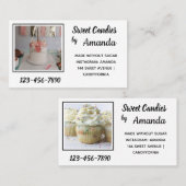 Sweet Candies per Visitenkarte (Vorne/Hinten)