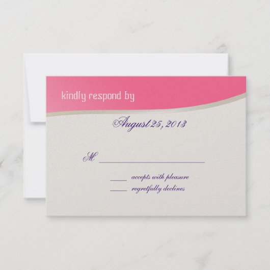 Sweet Candy Bat Mitzvah Response Card RSVP Karte (Vorderseite)