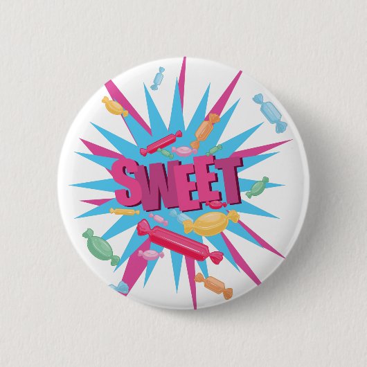 Sweet Candy Button (Vorderseite)