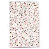 Sweet Candy Cane Christmas Mittlere Geschenktüte (Vorderseite)