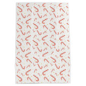 Sweet Candy Cane Christmas Mittlere Geschenktüte (Rückseite)