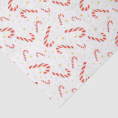 Sweet Candy Cane Christmas Seidenpapier (Detail)