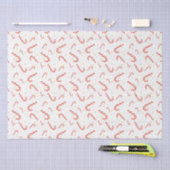 Sweet Candy Cane Christmas Seidenpapier (Handwerk)