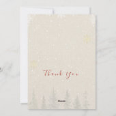 🍬🎄Sweet Candy Christmas Editable 5x7” Invitation Einladung (Rückseite)