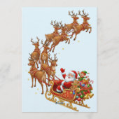 Sweet Candy Christmas Treats Einladung (Rückseite)