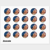 Sweet Candy Cottage Sticker Sheet (Blatt)