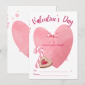 Sweet Candy Friend Happy Valentine's Day (Vorne/Hinten)