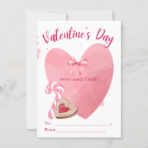 Sweet Candy Friend Happy Valentine's Day