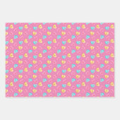 Sweet Candy Hearts Valentinstag Geschenkpapier Set (Vorderseite 3)