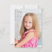 Sweet Candy Milkshake Classroom Valentine Foto Karte (Rückseite)