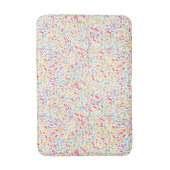 Sweet Candy Sprinkle Muster Badematte (Vorderseite Vertikal)