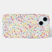 Sweet Candy Sprinkle Muster Case-Mate iPhone Hülle (Rückseite (Horizontal))