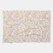 Sweet Candy Sprinkle Muster Geschirrtuch (Horizontal)