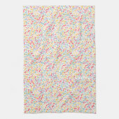 Sweet Candy Sprinkle Muster Geschirrtuch (Vertikal)