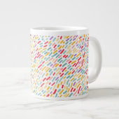 Sweet Candy Sprinkle Muster Jumbo-Tasse (Vorderseite Rechts)
