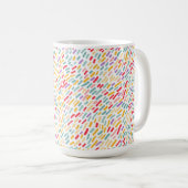 Sweet Candy Sprinkle Muster Kaffeetasse (VorderseiteRechts)