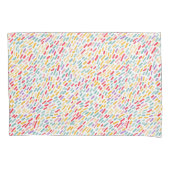 Sweet Candy Sprinkle Muster Kissenbezug (Vorderseite-Links)