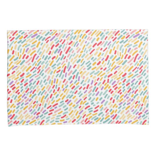 Sweet Candy Sprinkle Muster Kissenbezug (Vorderseite-Rechts)