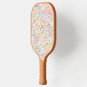 Sweet Candy Sprinkle Muster Pickleball Schläger (Links)