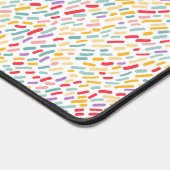 Sweet Candy Sprinkle Muster Schreibtischunterlage (Ecke)