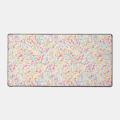 Sweet Candy Sprinkle Muster Schreibtischunterlage (Vorderseite)