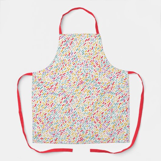 Sweet Candy Sprinkle Muster Schürze (Vorderseite)