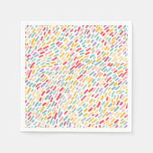 Sweet Candy Sprinkle Muster Serviette (Vorderseite)