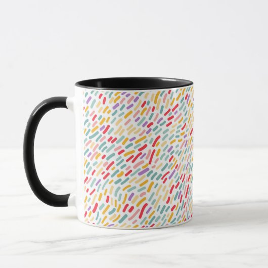 Sweet Candy Sprinkle Muster Tasse (Links)