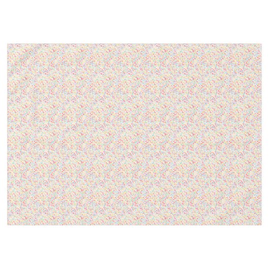 Sweet Candy Sprinkle Muster Tischdecke (Vorderseite (Horizontal))