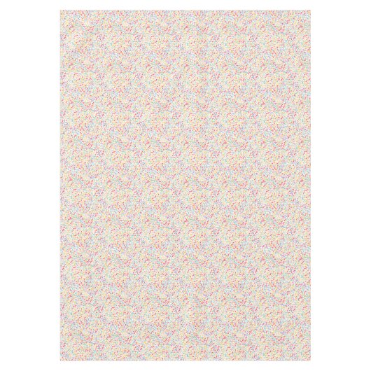 Sweet Candy Sprinkle Muster Tischdecke (Vorderseite)