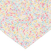 Sweet Candy Sprinkle Muster Tischdecke (Schrägansicht)