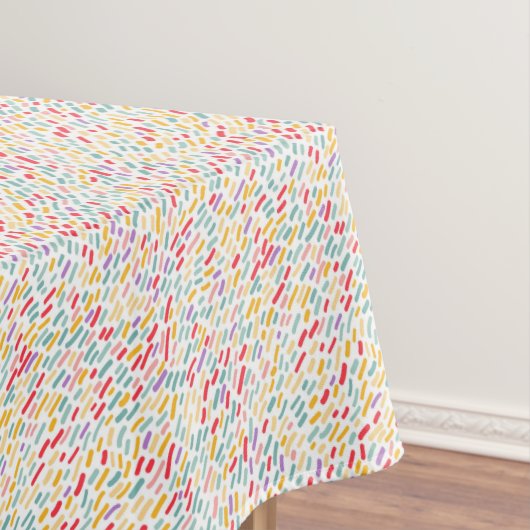 Sweet Candy Sprinkle Muster Tischdecke (Beispiel)