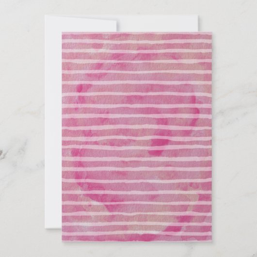 Sweet Candyland Sprinkles Kinderdusche Einladung (Rückseite)