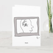 Sweet Caroline Geburtstagkarte Dankeskarte (Rückseite)