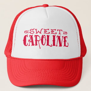 Sweet Caroline Red Tattoo Schriftart Truckerkappe