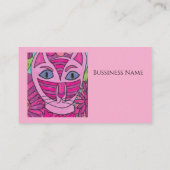 Sweet Cat Business Card Visitenkarte (Rückseite)