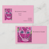 Sweet Cat Business Card Visitenkarte (Vorne/Hinten)