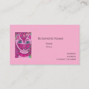 Sweet Cat Business Card Visitenkarte