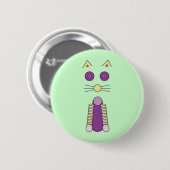 Sweet Cat Button (Vorne & Hinten)
