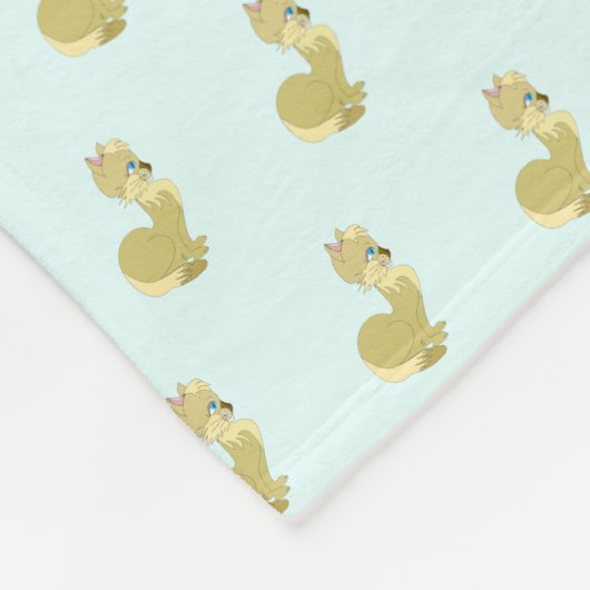 Sweet Cat Fleecedecke (Ecke)