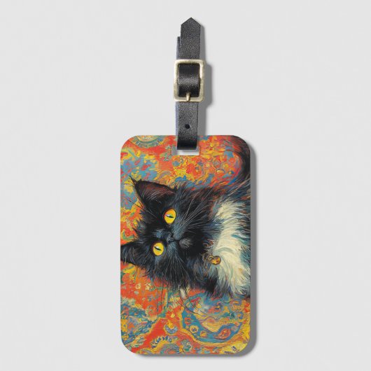 Sweet Cat Gepäckanhänger (Vorderseite Vertikal)