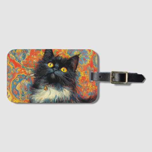 Sweet Cat Gepäckanhänger (Vorderseite (Horizontal))