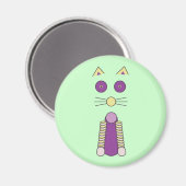 Sweet Cat Magnet (Vorderseite/Rückseite)