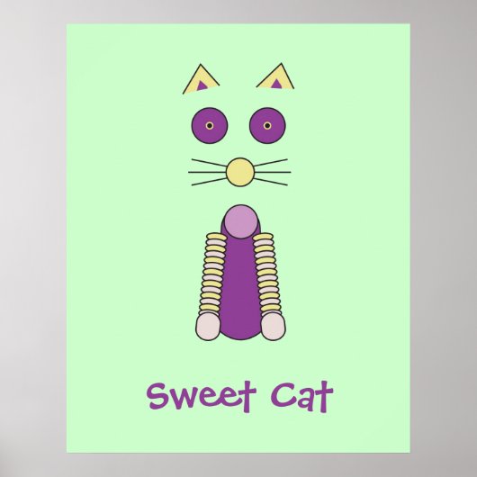 Sweet Cat Poster (Vorne)