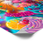 Sweet Cat Poster (Ecke)