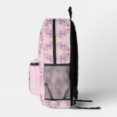 Sweet Cat und Blume Rosa Rucksack (Rechts)